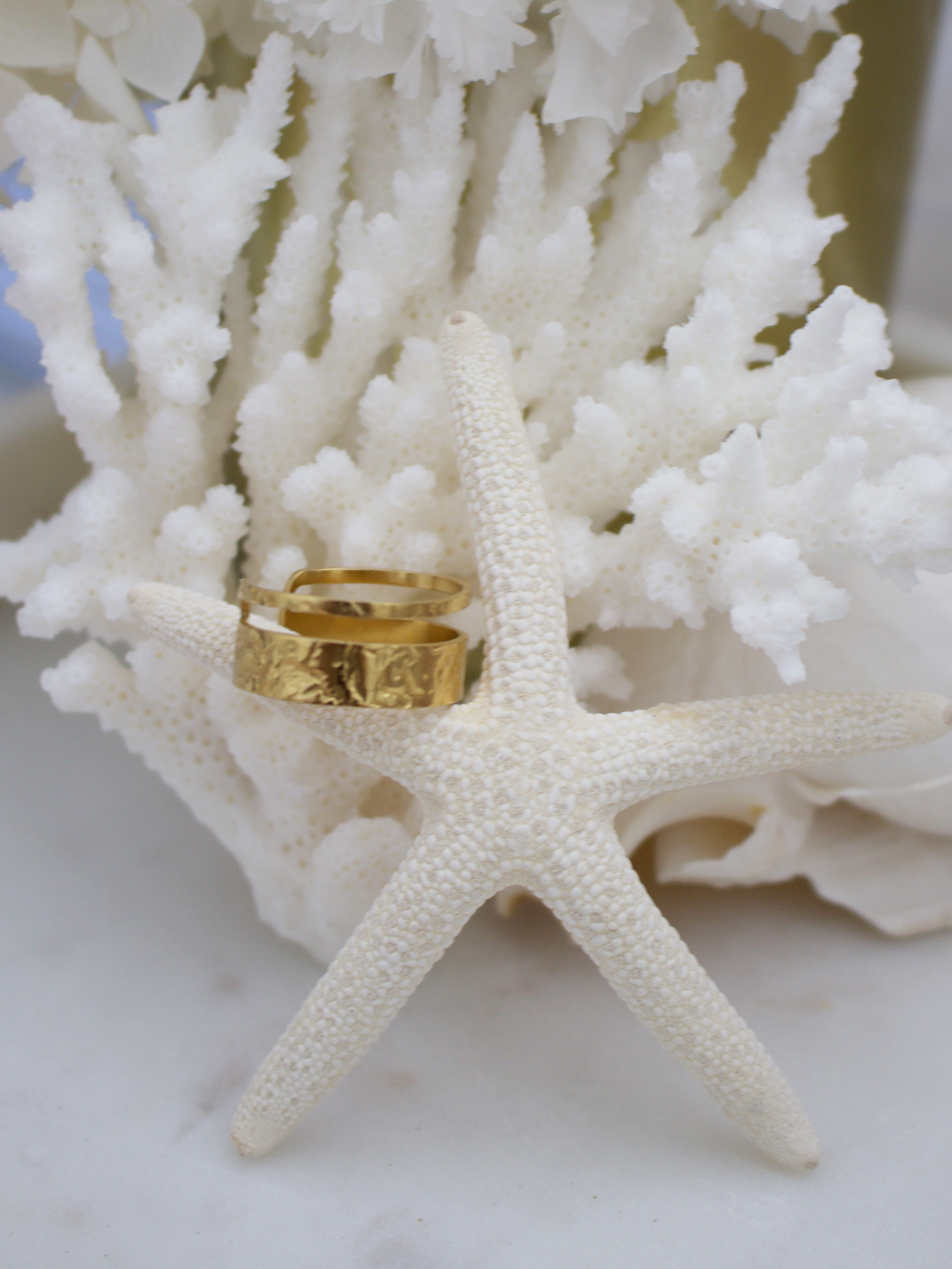 Akari Ring 18k Gold Plated Adjustable Ring